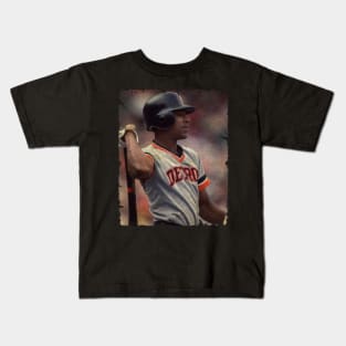 Lou Whitaker in Detroit Tigers Kids T-Shirt